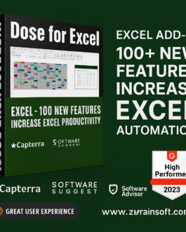 Dose for Excel Add-In: Automate, Clean & Simplify Spreadsheets!
