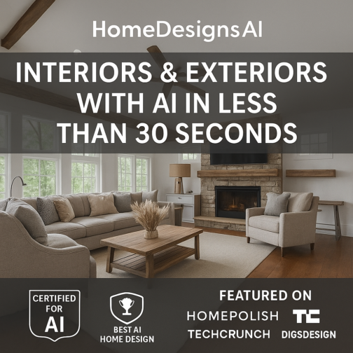 HomeDesignsAI: Instant AI Redesigns for Your Interiors & Exteriors!