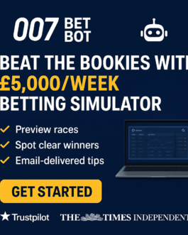 007 Bet Bot – Outsmart the Bookies with £5,000/Week Betting Simulator!
