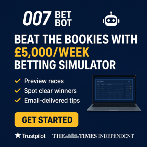 007 Bet Bot – Outsmart the Bookies with £5,000/Week Betting Simulator!