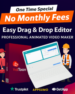 VidToon 2.1: Fast, Intuitive Drag-and-Drop Animated Video Maker!
