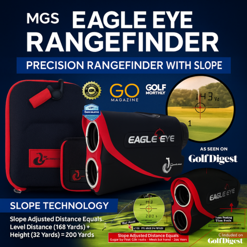 MGS Eagle Eye Rangefinder: 800-Yard Precision with Slope Technology!