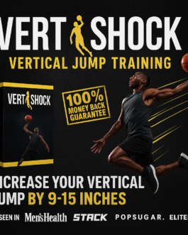Vert Shock: Proven 9-15 Inch Vertical Leap In 8 Weeks – At-Home!