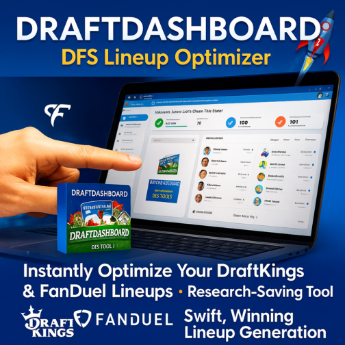 Maximize DFS Wins with the Draft Dashboard Lineup Optimizer!