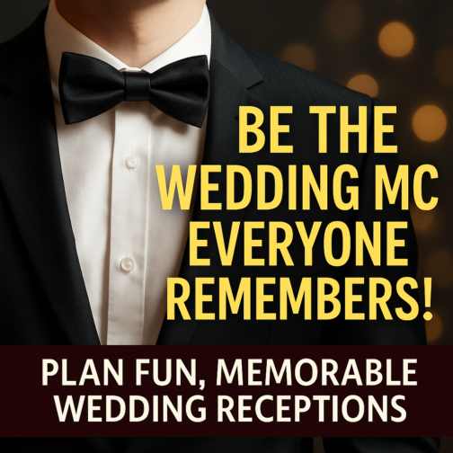 Master the Mic: Be a Confident, Fun & Unforgettable Wedding MC!