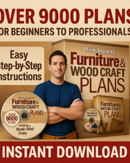 Master Woodworking with 9,000+ Expert Furniture Craft Plans!