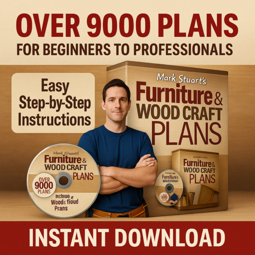 Master Woodworking with 9,000+ Expert Furniture Craft Plans!