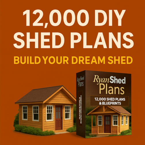 Transform Your Backyard with 12,000+ Easy DIY Shed Plans!