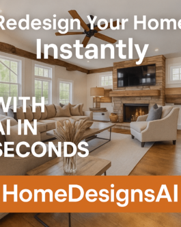 Redesign Your Home Instantly with HomeDesignsAI’s 75+ Styles!