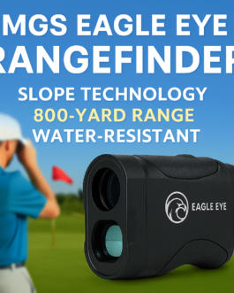 Enhance Your Golf Precision with the MGS Eagle Eye Rangefinder!