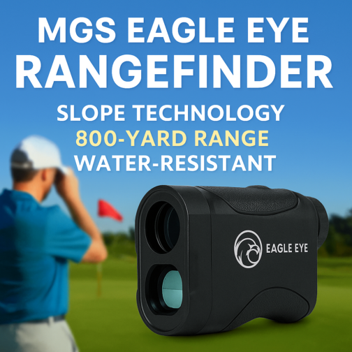 Enhance Your Golf Precision with the MGS Eagle Eye Rangefinder!