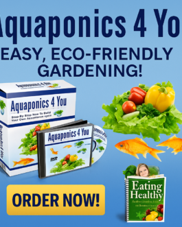 Grow Organic Food At Home With Aquaponics 4 You Today!