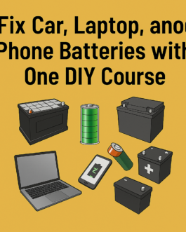 Revive Dead Batteries & Save Money with EZ Battery Reconditioning Course!