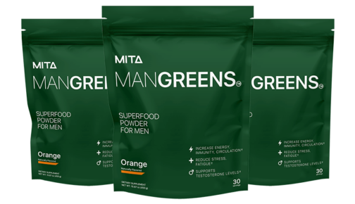 Man Greens – The Ultimate T-Boosting Greens Supplement for Men!