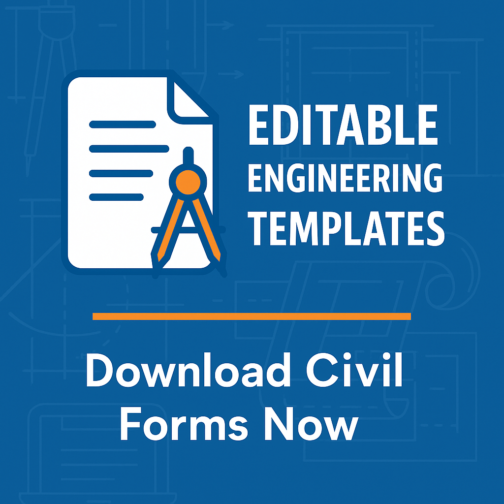 Professional Civil Engineering Templates – Editable Docs for Fast Project Delivery!