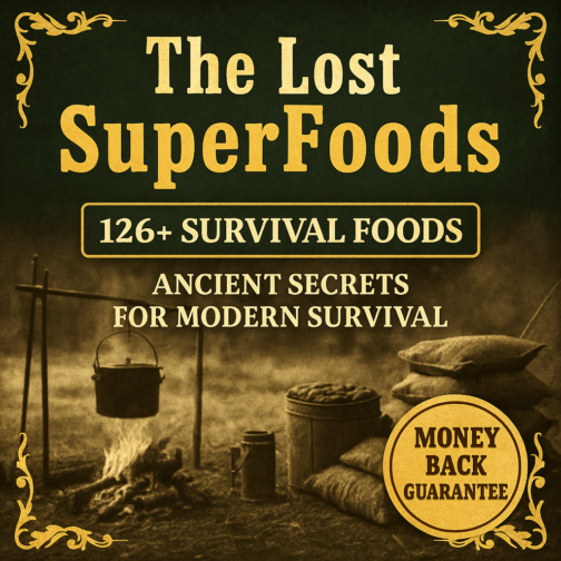 Build Your Crisis-Proof Pantry: The Lost SuperFoods Survival Food Guide!