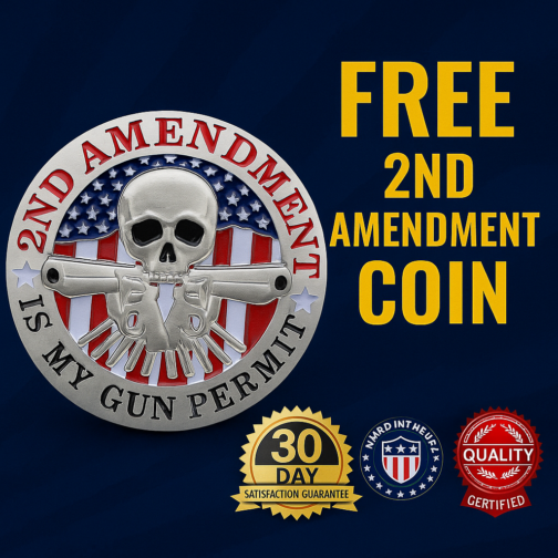 Claim Your FREE 2A Gun Permit Coin—Celebrate Second Amendment Rights Today!