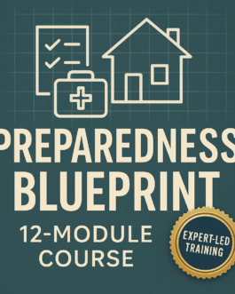 Master Emergency Planning with Program 62 Preparedness Blueprint Course!