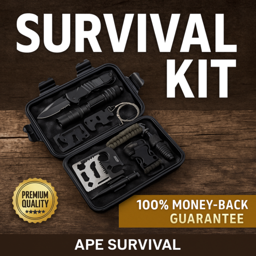 Carry Disaster-Ready Tools with APE Survival’s Compact Survival Kit!