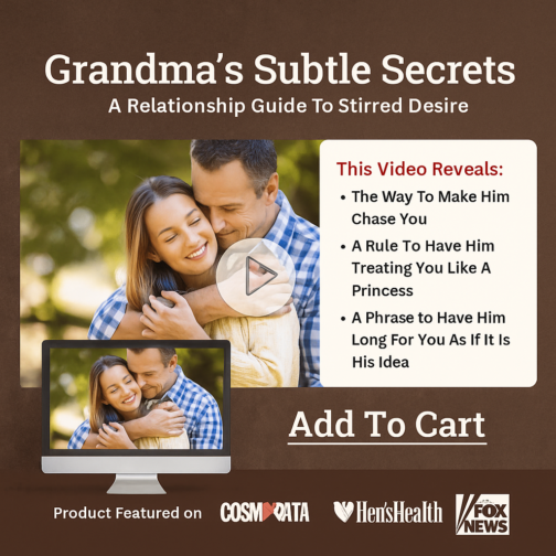 Unlock Female Power: He’ll Chase You with Grandma’s Subtle Secrets!