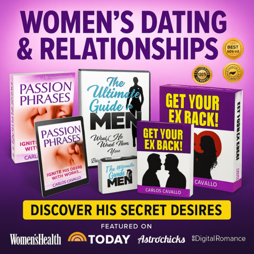 Women’s Dating & Relationships – Flick His Obsession Switch with Heart-Triggering Phrases!
