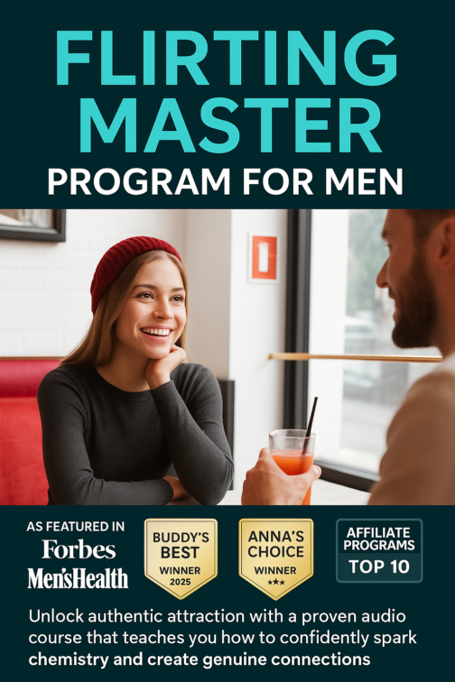 FLIRTING MASTER Program: Confident Conversations, Real Attraction Guaranteed!