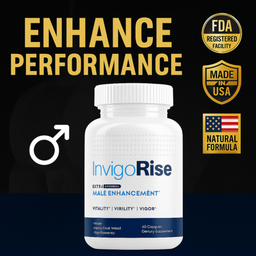 Reignite Your Strength & Confidence with Natural InvigoRise Support!