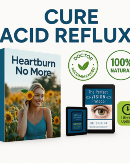 Cure Acid Reflux Naturally: Heartburn No More™ 5 Step Holistic Program!