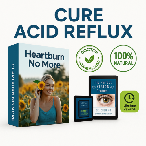 Cure Acid Reflux Naturally: Heartburn No More™ 5 Step Holistic Program!