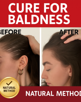 Stop Baldness Naturally with a Scientific and Proven Hair Cure!