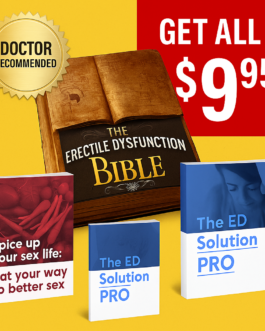 Natural ED Treatment That Works: Discover The ED Bible Today!