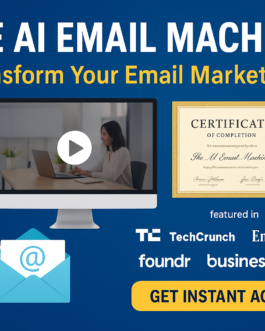 Transform Email Marketing with The AI Email Machine!