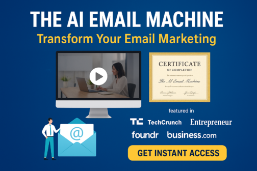 Transform Email Marketing with The AI Email Machine!
