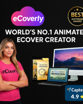 Create 3D Animated eCovers in 60 Seconds with eCoverly!