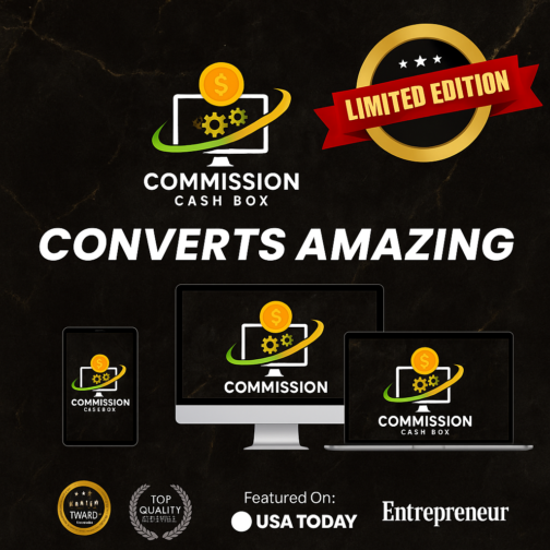 Start Earning Fast with Commission Cash Box – Converts Amazing Affiliate System!