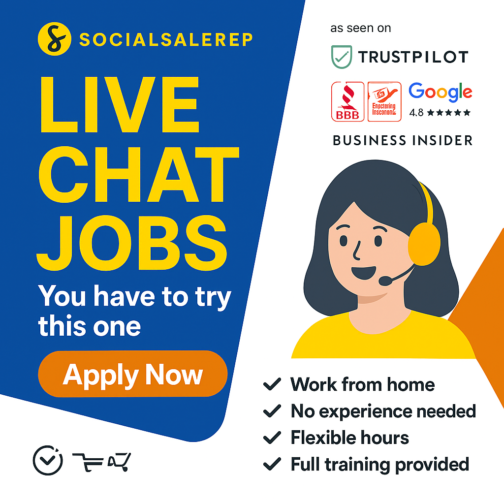 Try Live Chat Jobs Today — High Pay, Zero Experience!