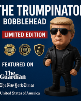 Trumpinator Collectible Bobblehead – Limited-Edition Resin Figurine!