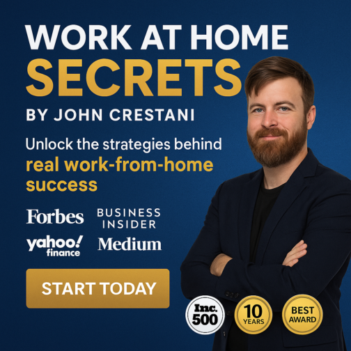 Transform Your Income: Work-From-Home Success with John Crestani’s Secrets!