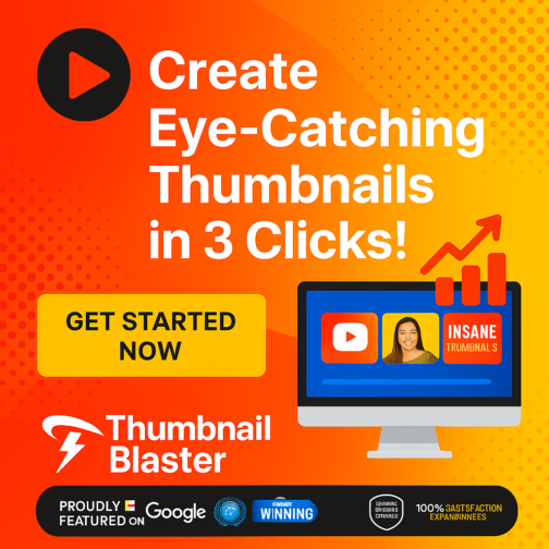 Boost Views Fast with AI-Powered Thumbnail Blaster: 3-Click High-Converting Thumbnails!