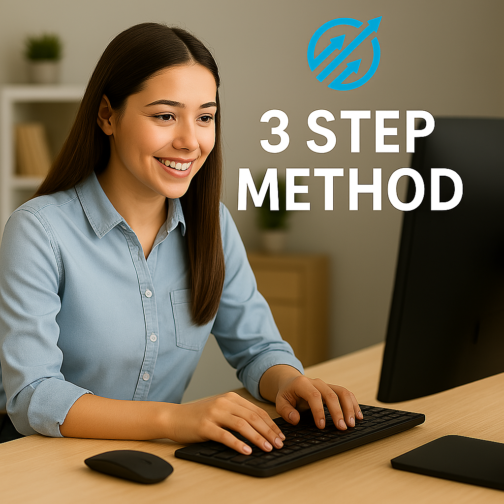 Earn Fast & Easy Commissions with the 3 Step Method Today!