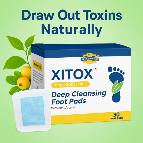Revitalize Your Feet Naturally with FDA Approved Xitox Footpads!