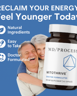 Unlock Youthful Energy Naturally with MitoThrive’s Mitochondrial Power Boost!