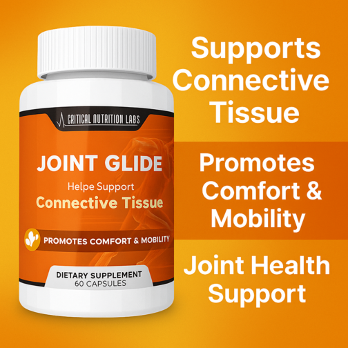 Restore Flexibility & Ease Joint Discomfort with Joint Glide Naturally!