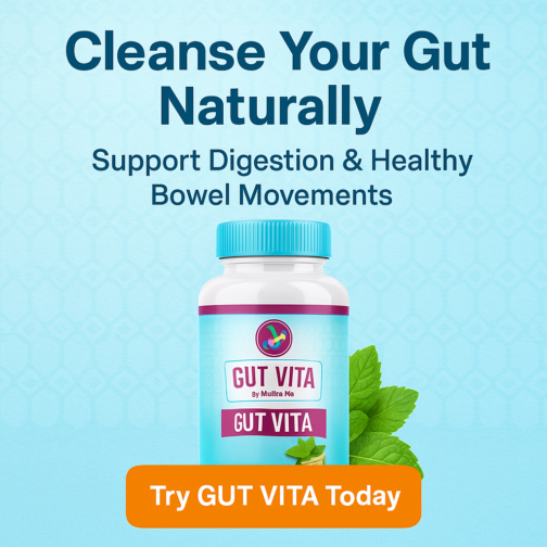 Transform Your Digestion Naturally With GUT VITA’s Gut-Cleansing Power!