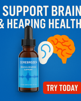 CerebroZen – Advanced Brain and Hearing Support for Clarity & Focus!