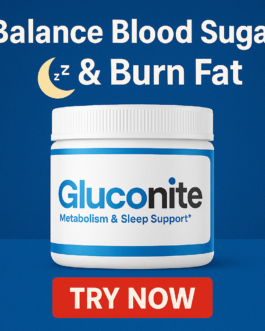 Balance Blood Sugar & Burn Fat While You Sleep with Gluconite!