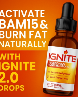 Activate BAM15 & Burn Fat Naturally with IGNITE 2.0 Drops!