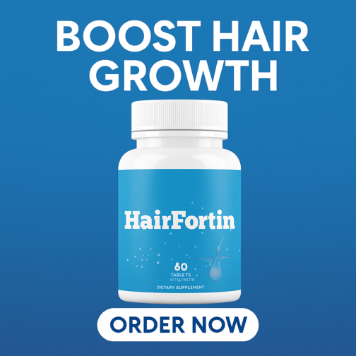 HairFortin – Natural Hair Growth Powerhouse for Stronger, Fuller Hair!