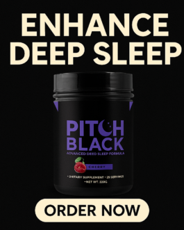 Pitch Black – Naturally Enhance Deep Sleep & Morning Vitality!