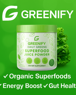 Supercharge Your Health with Greenify – Organic Superfood Power in Every Scoop!